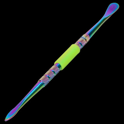 Cloud Cali Anodized Dab Tool with Silicone Tips - 5 in.