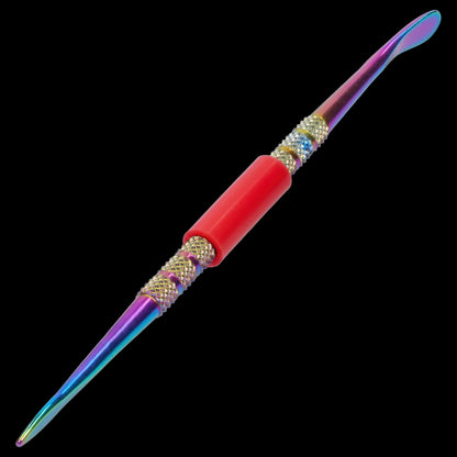 Cloud Cali Anodized Dab Tool with Silicone Tips - 5 in.