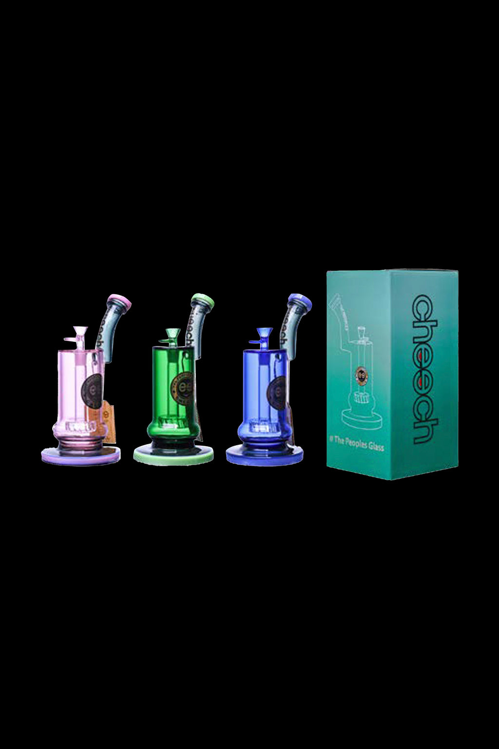 Cheech Glass Tubular Water Pipe
