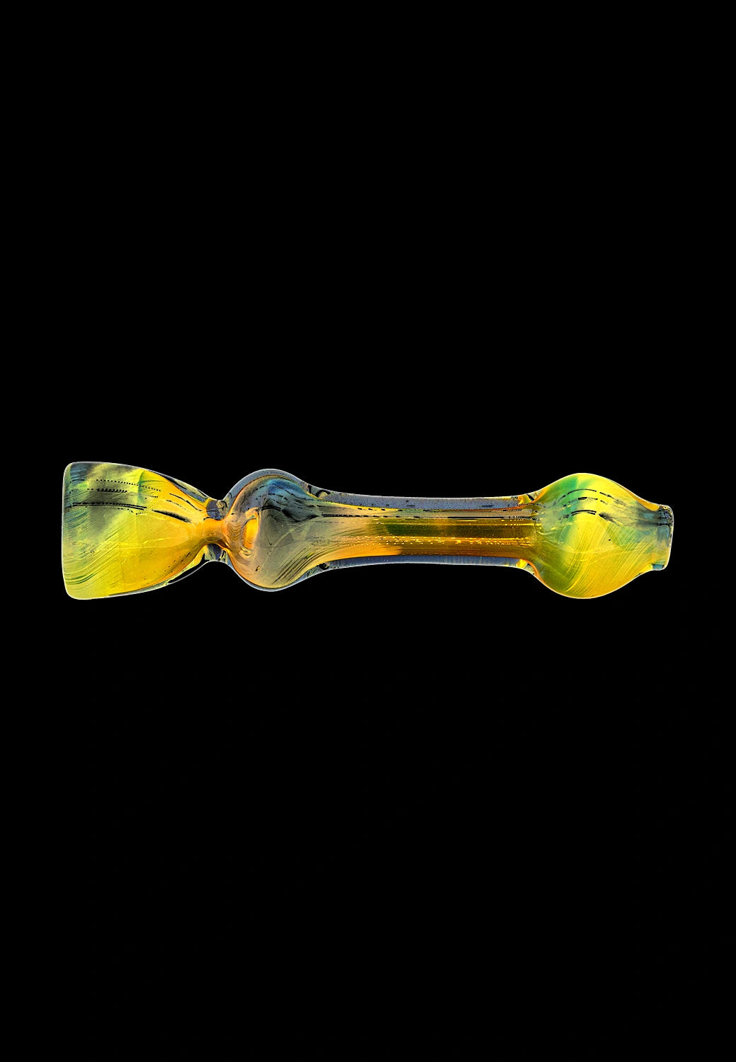 LA Pipes Silver Fumed Chillum -  The Chill Fumes