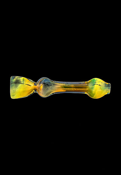 LA Pipes Silver Fumed Chillum -  The Chill Fumes