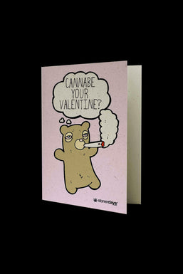 StonerDays Cannabe Your Valentine Hemp Valentine's Day Card