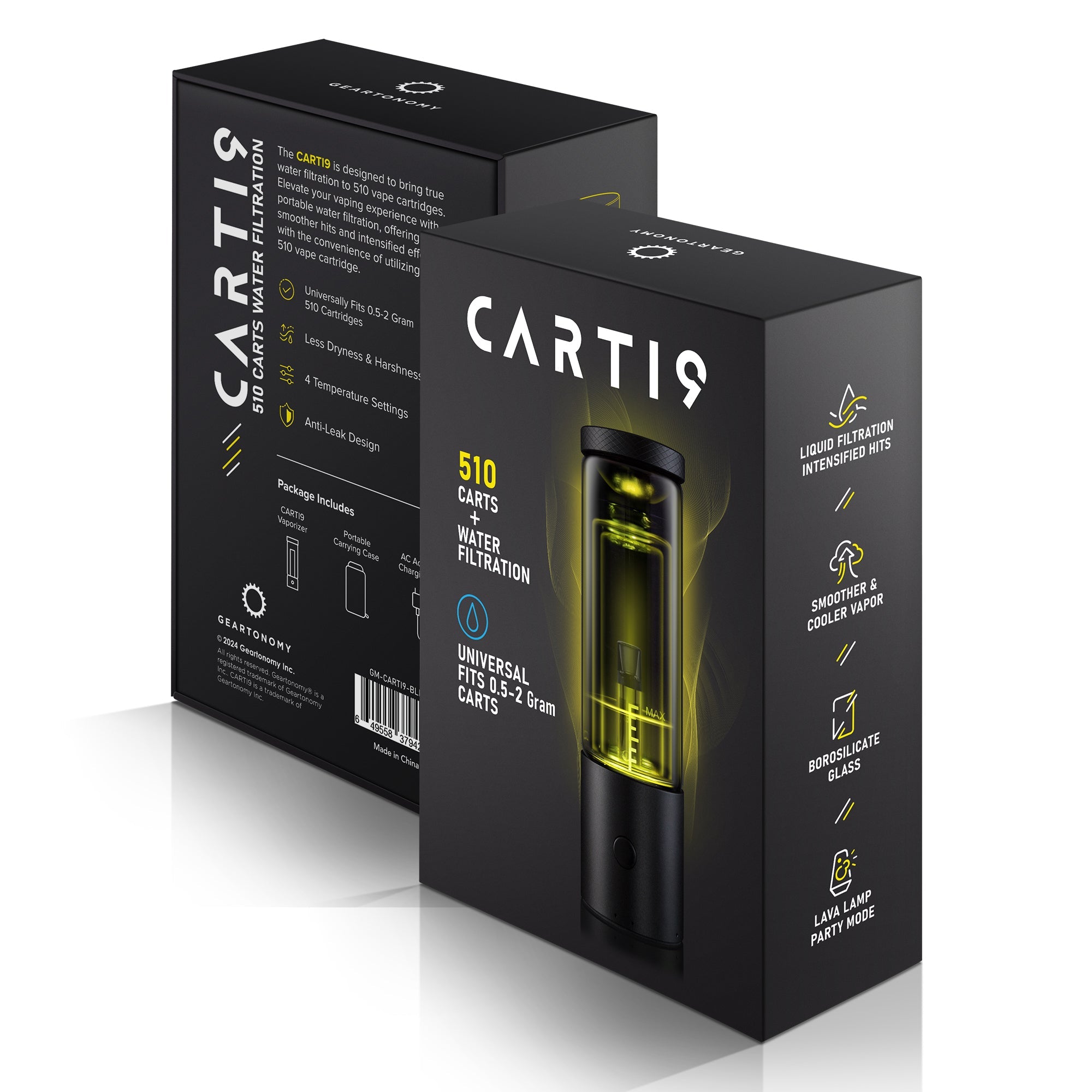 Cloudious9 Carti9 510 Vape Cart Liquid Filtration Vaporizer