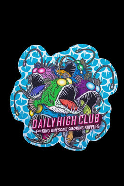 Daily High Club Angler Fish Glass Mat