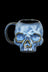 Blue Glazed Skull Ceramic Mug - Blue Glazed Skull Ceramic Mug