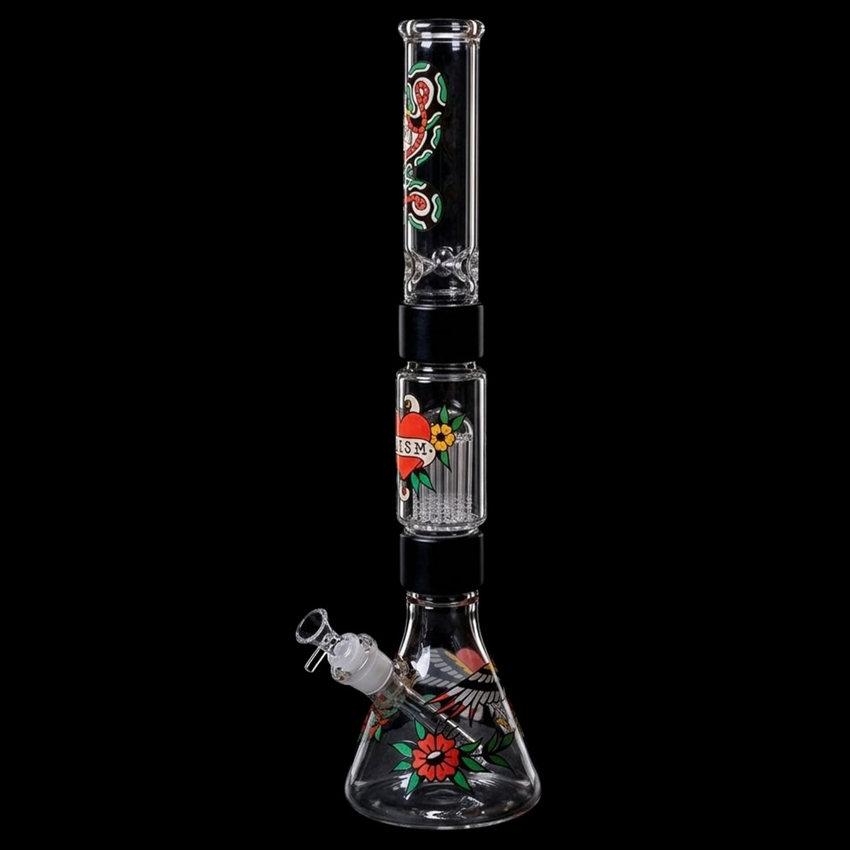 Inked Beaker Double Stack