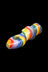 LA Pipes &quot;Rainbow Tornado&quot; Chillum Pipe - LA Pipes &quot;Rainbow Tornado&quot; Chillum Pipe