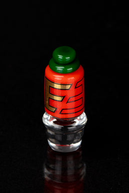 Empire Glassworks Sriracha Bottle Puffco Peak Pro Carb Cap