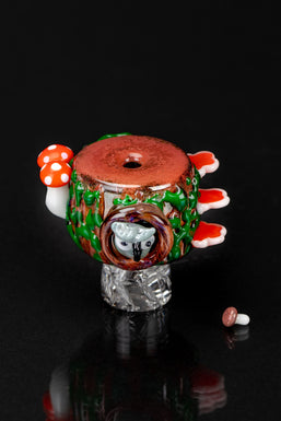 Empire Glassworks Hootie's Forest Spinner Carb Cap