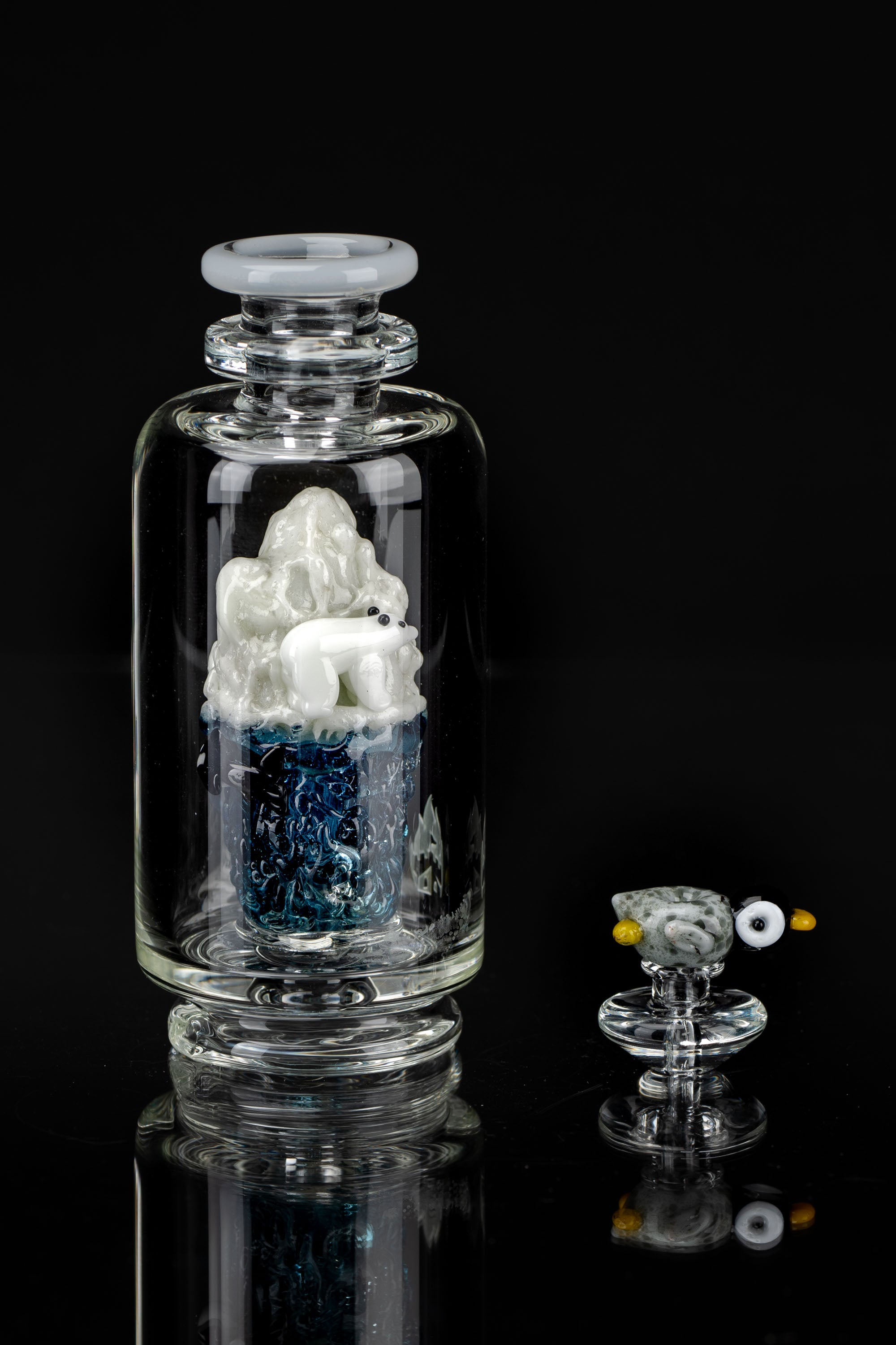 Empire Glassworks Avenge The Arctic UV Glass Attachment
