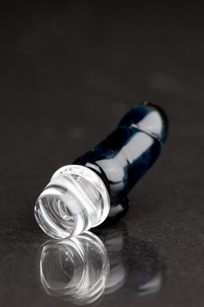 Empire Glassworks Black Phallus Puffco Peak Pro Carb Cap