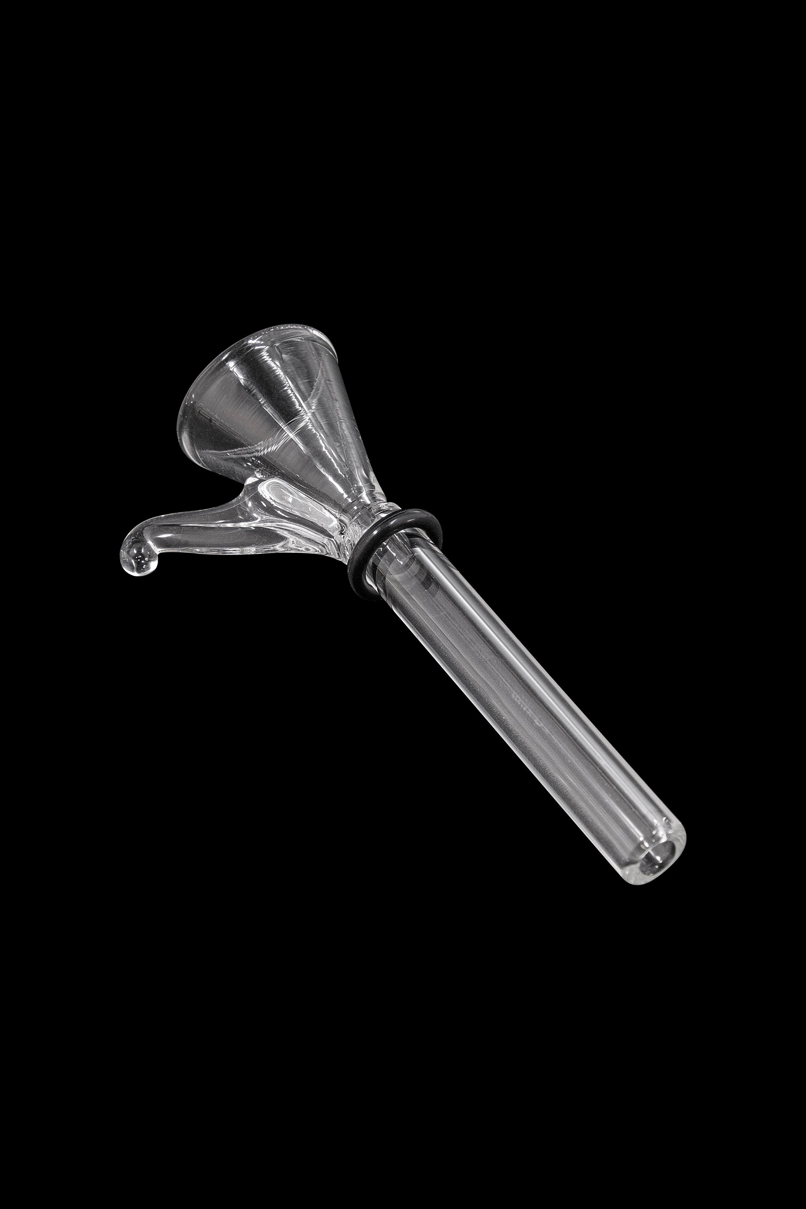 LA Pipes 9mm Funnel Slide Bowl with Handle for Pull-Stem Bongs