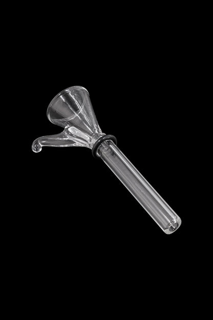 LA Pipes 9mm Funnel Slide Bowl with Handle for Pull-Stem Bongs