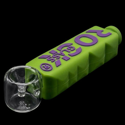 Rock Glass Unbreakable Explorer Rock Glass Silicone Handpipe
