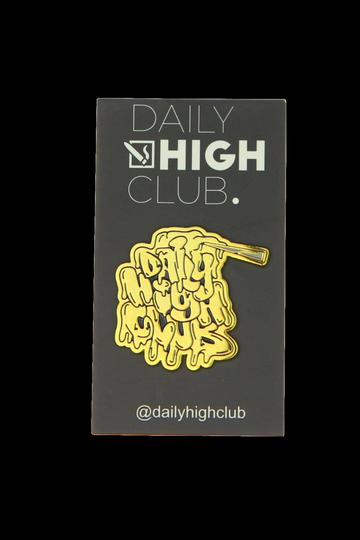 Daily High Club Dab Slab Enamel Pin - Daily High Club Dab Slab Enamel Pin