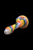 LA Pipes &quot;Rainbow Tie-Dye&quot; Glass Spoon Pipe - LA Pipes &quot;Rainbow Tie-Dye&quot; Glass Spoon Pipe