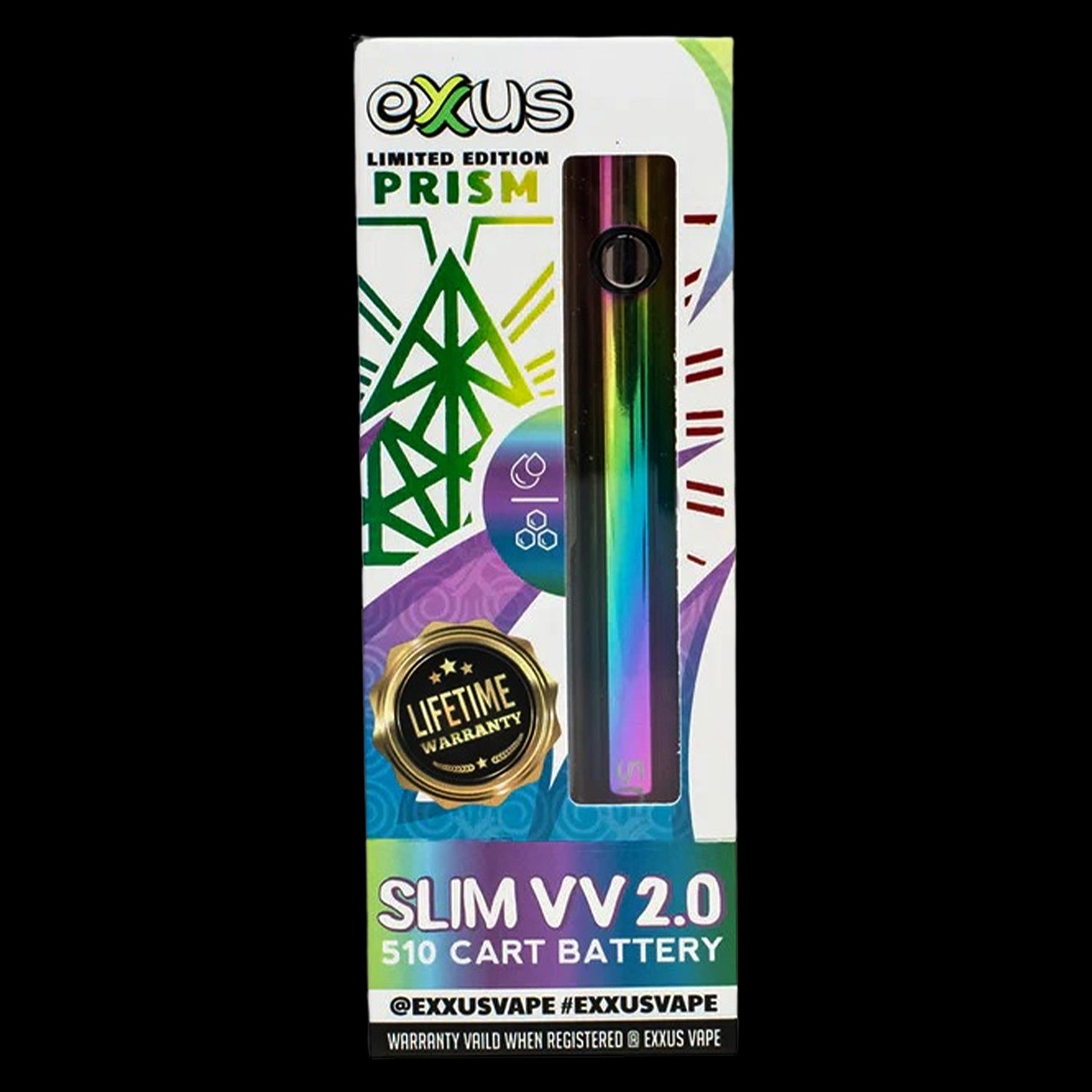 Exxus Vape Slim VV 2.0 Cartridge Vaporizer