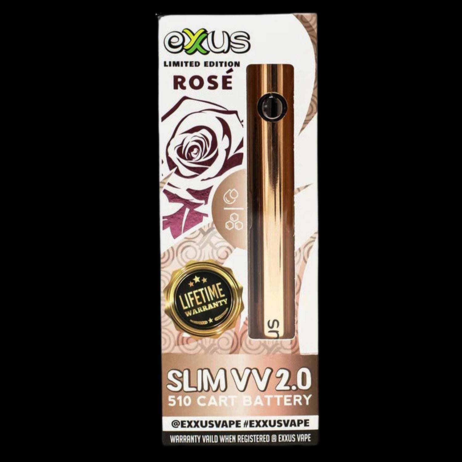Exxus Vape Slim VV 2.0 Cartridge Vaporizer