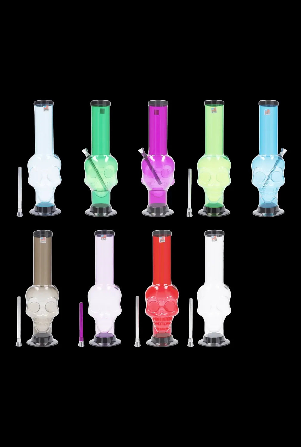 Acrylic Bong 2" ACRYLICS