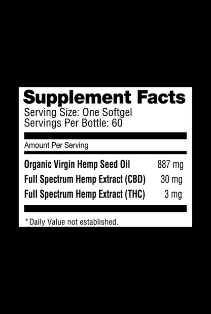FABCBD NuLeaf Naturals Everyday Ease Softgels