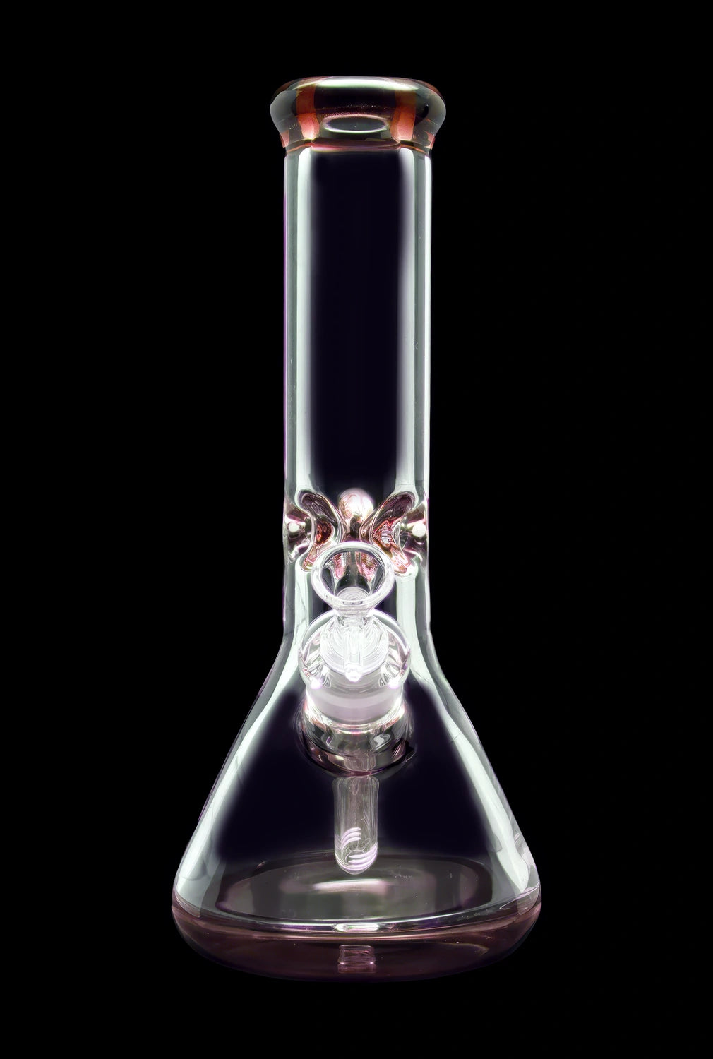 Smoke Cartel 9mm Big Base Beaker w/ Color Accents Bong - 12 in.