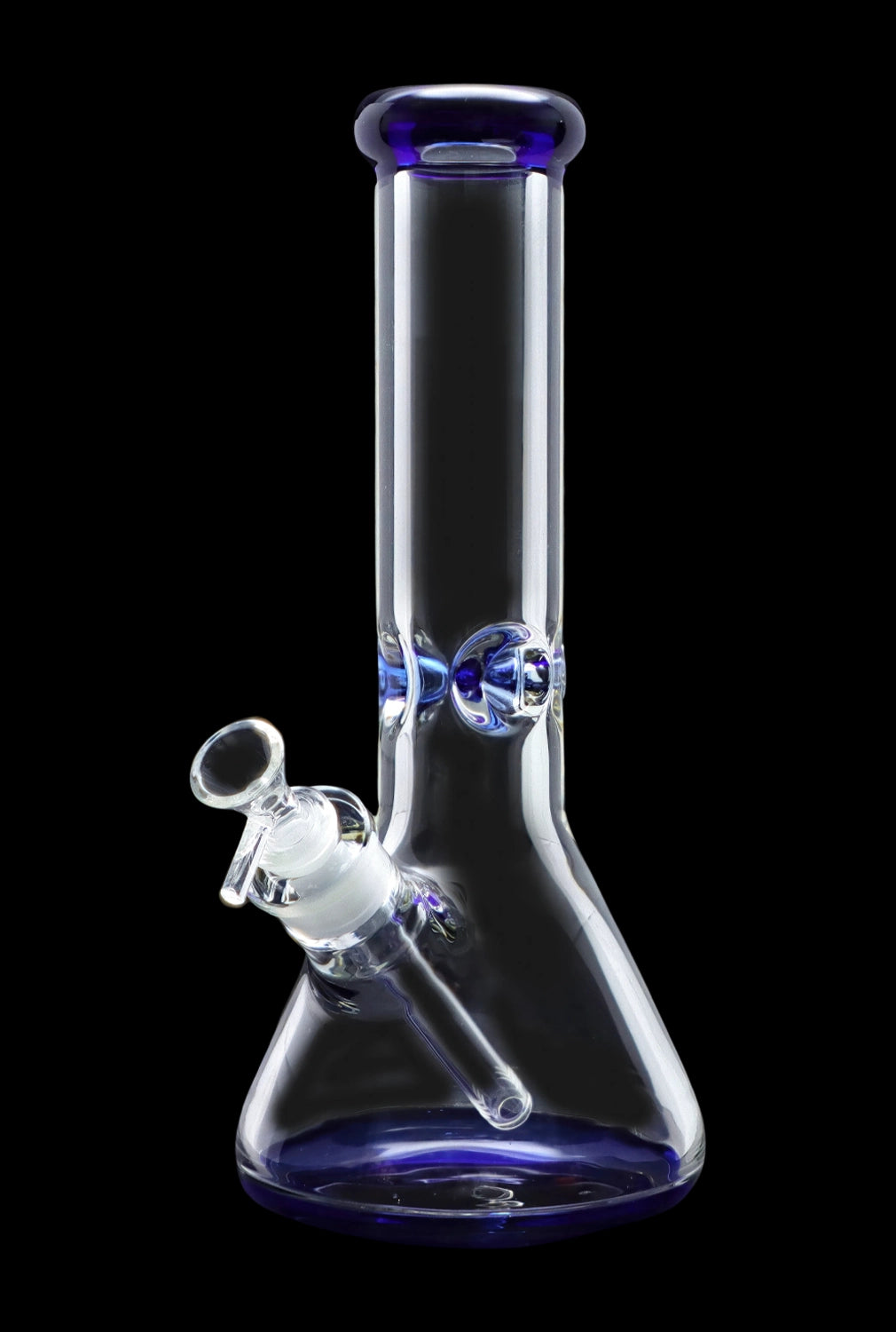 Smoke Cartel 9mm Big Base Beaker w/ Color Accents Bong - 12 in.