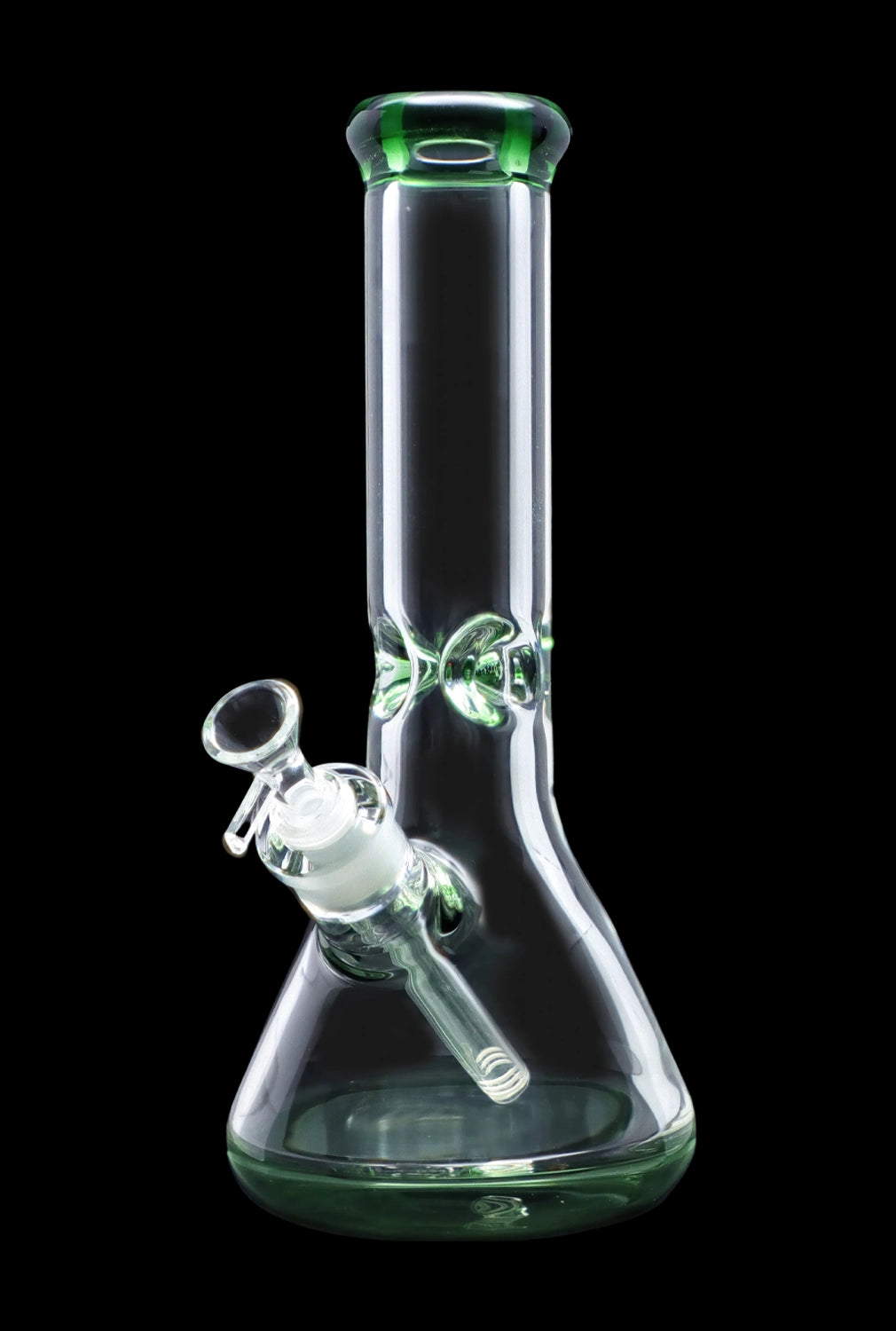 Smoke Cartel 9mm Big Base Beaker w/ Color Accents Bong - 12 in.