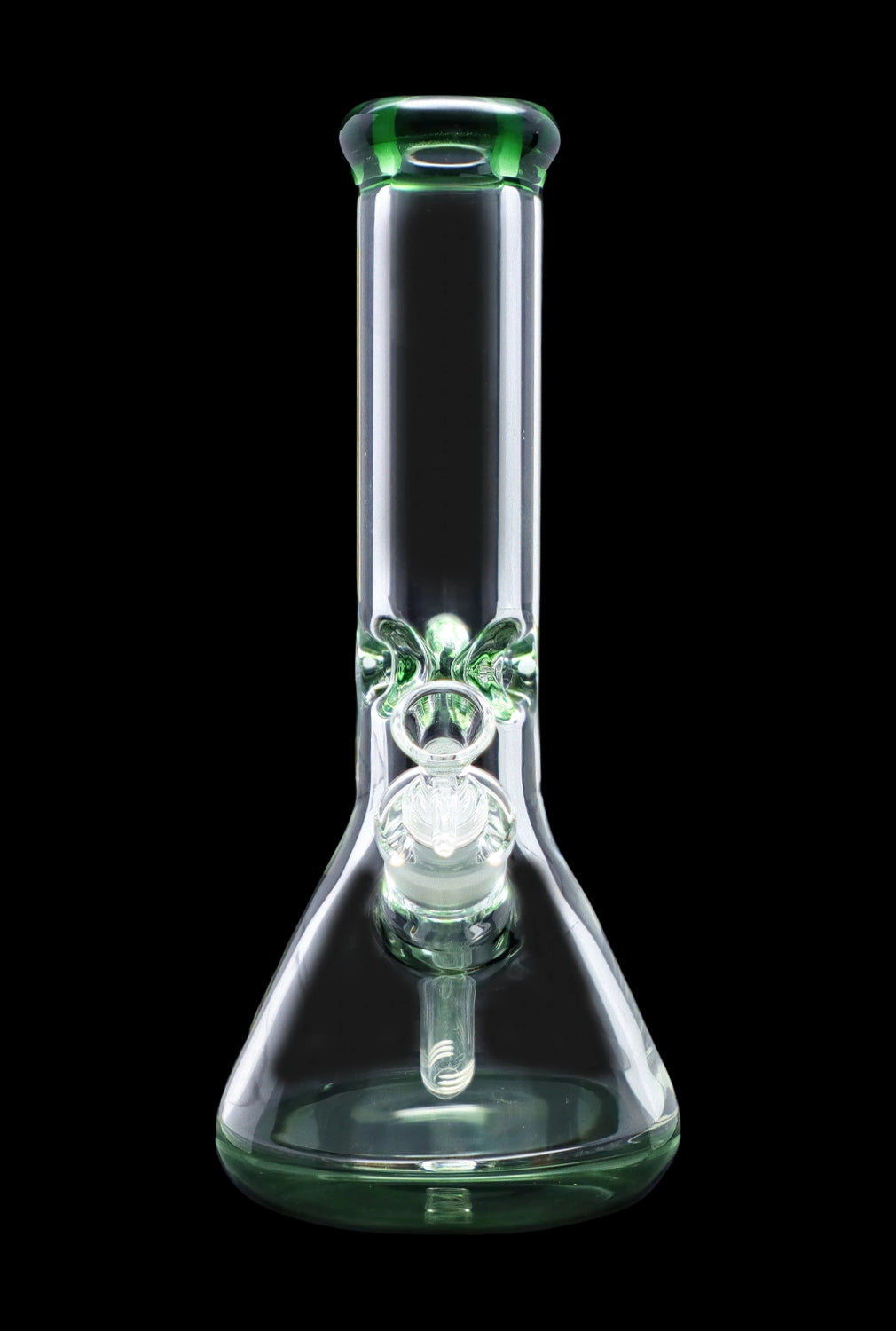Smoke Cartel 9mm Big Base Beaker w/ Color Accents Bong - 12 in.