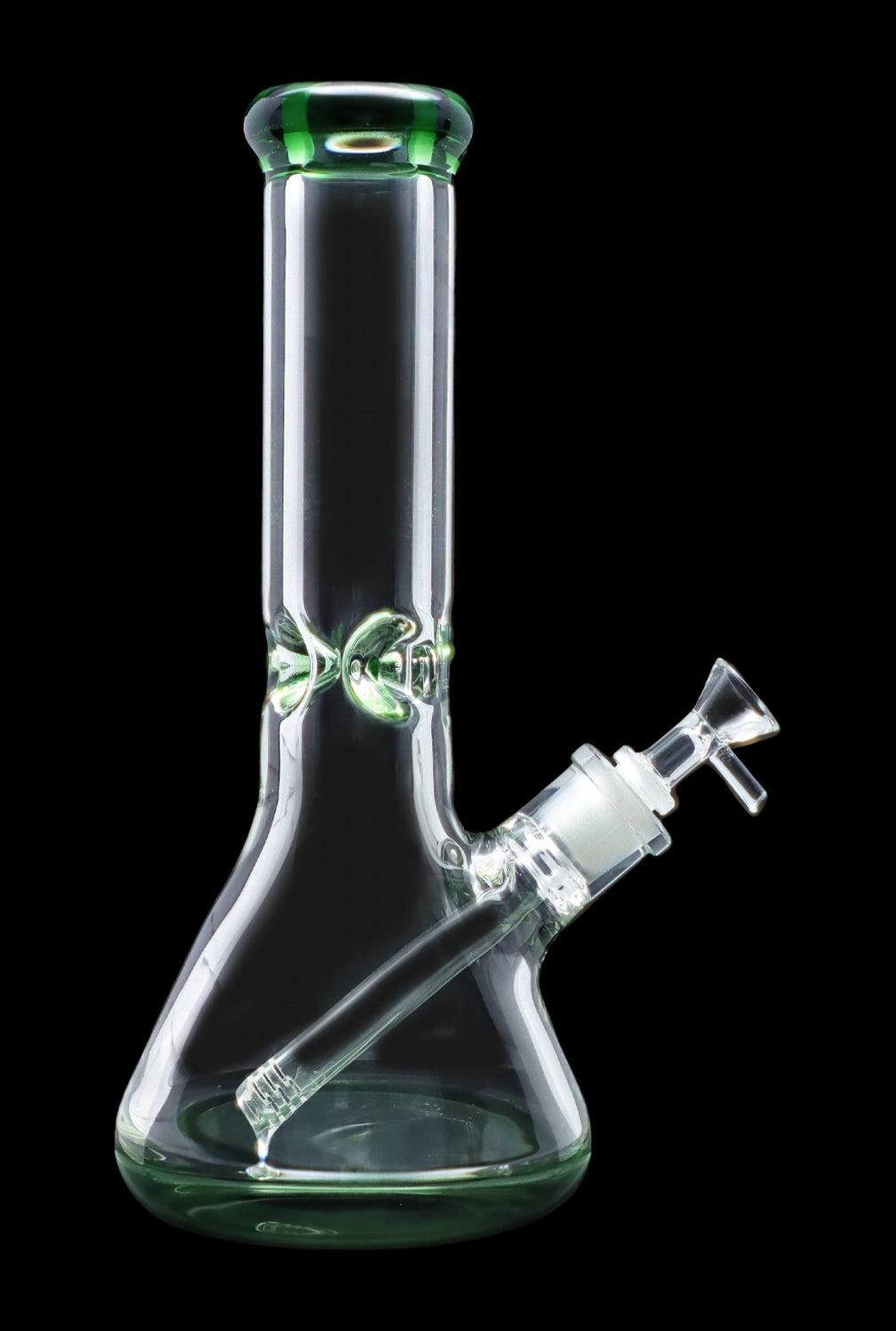 Smoke Cartel 9mm Big Base Beaker w/ Color Accents Bong - 12 in.