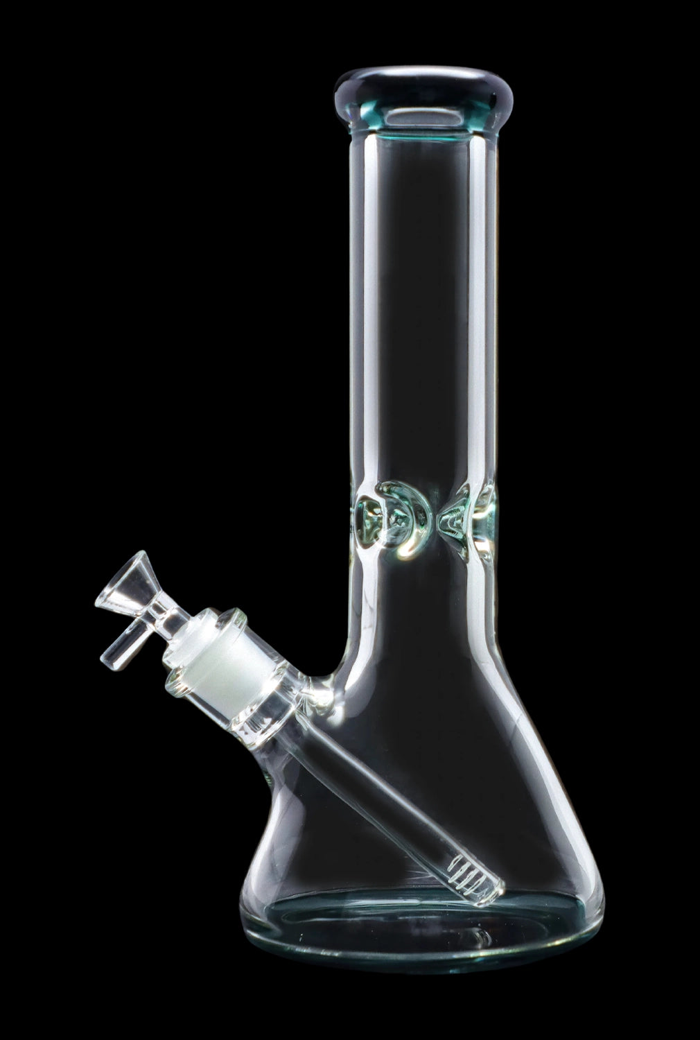 Smoke Cartel 9mm Big Base Beaker w/ Color Accents Bong - 12 in.