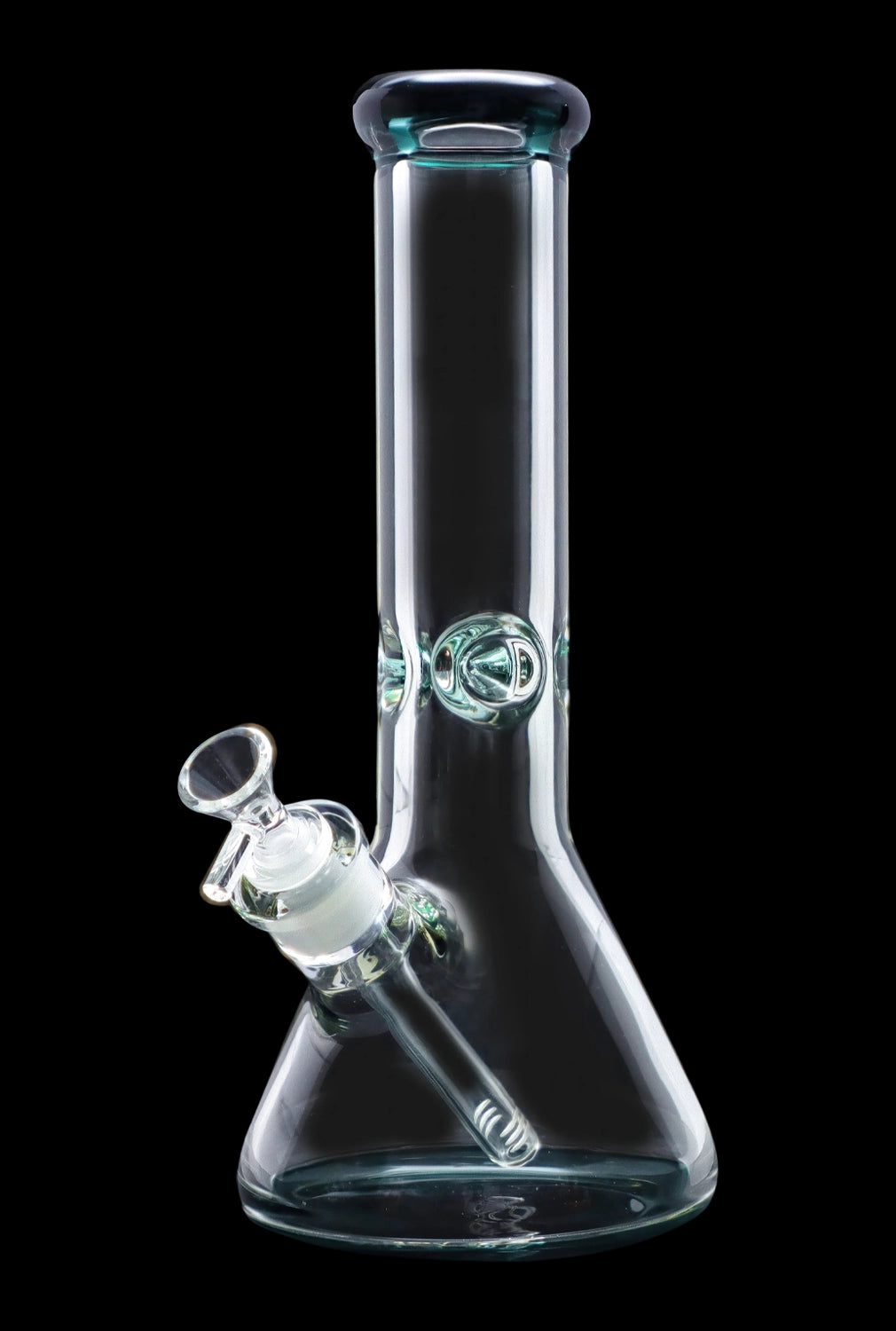 Smoke Cartel 9mm Big Base Beaker w/ Color Accents Bong - 12 in.