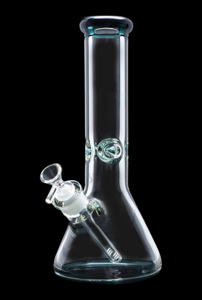 Smoke Cartel 9mm Big Base Beaker w/ Color Accents Bong - 12 in.