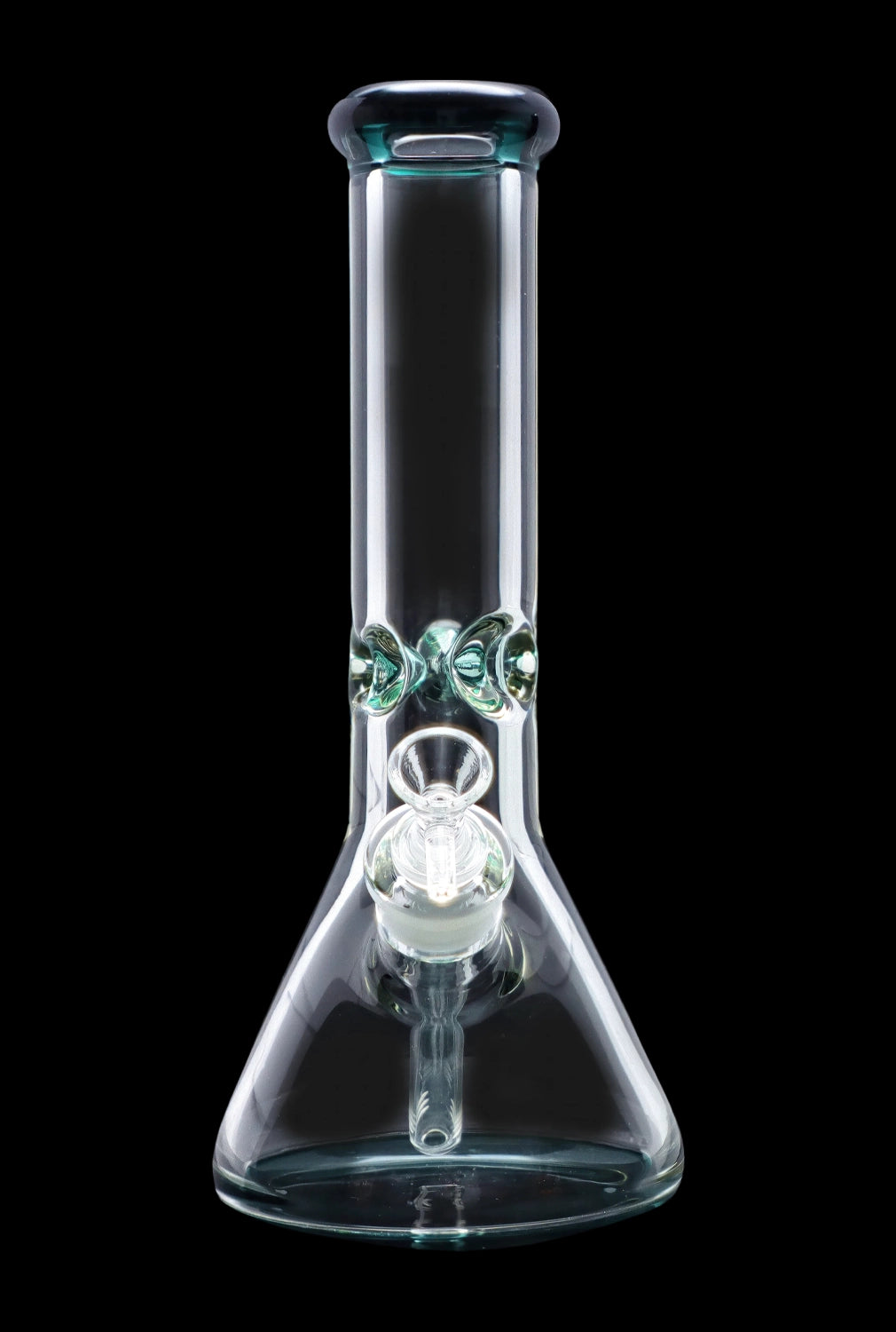 Smoke Cartel 9mm Big Base Beaker w/ Color Accents Bong - 12 in.