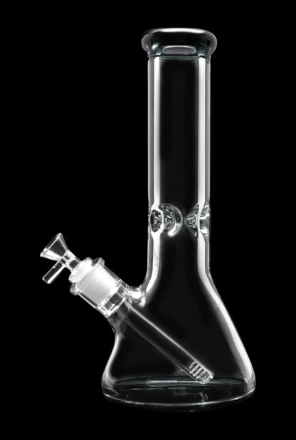 Smoke Cartel 9mm Big Base Beaker w/ Color Accents Bong - 12 in.