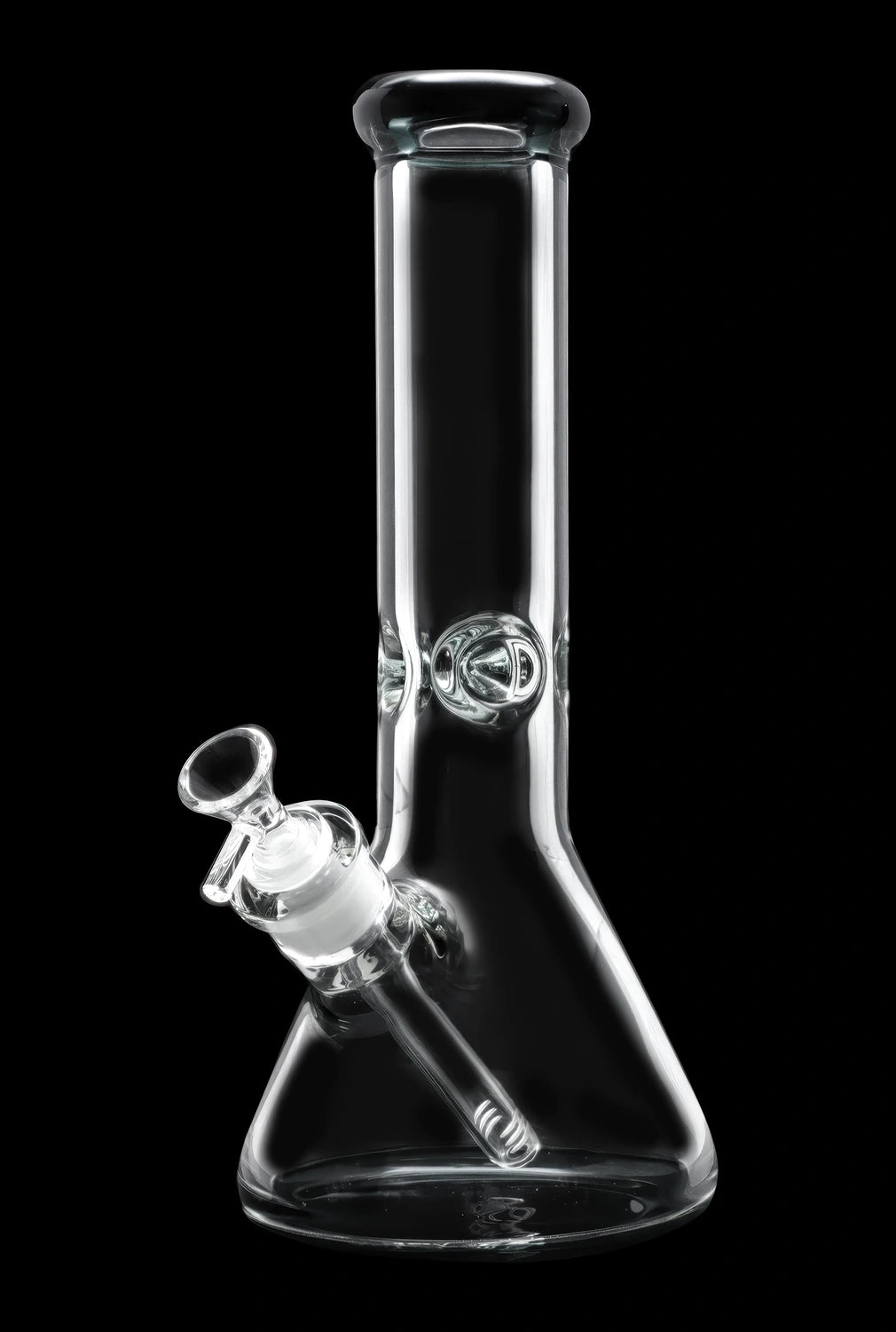 Smoke Cartel 9mm Big Base Beaker w/ Color Accents Bong - 12 in.