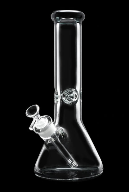 Smoke Cartel 9mm Big Base Beaker w/ Color Accents Bong - 12 in.