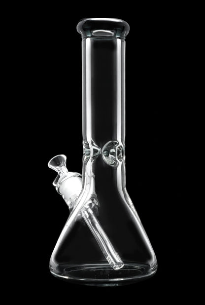 Smoke Cartel 9mm Big Base Beaker w/ Color Accents Bong - 12 in.
