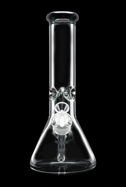 Smoke Cartel 9mm Big Base Beaker w/ Color Accents Bong - 12 in.