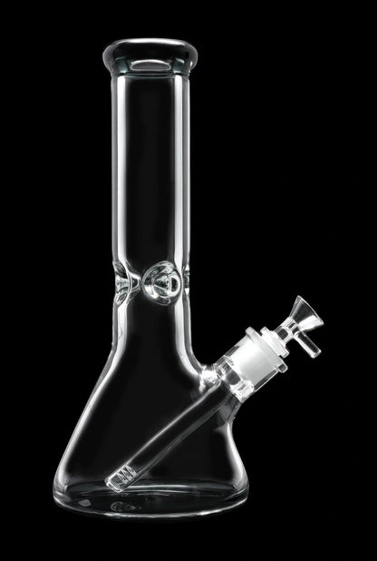 Smoke Cartel 9mm Big Base Beaker w/ Color Accents Bong - 12 in.