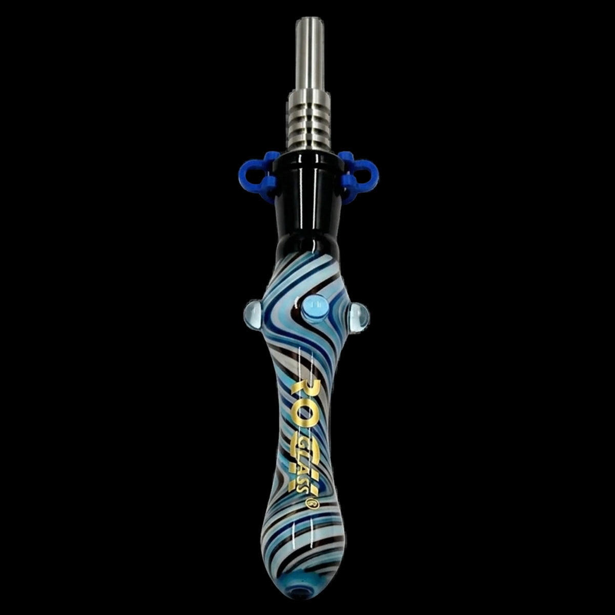 Rock Glass Chromatic Core 14mm Rock Glass Nectar Collector