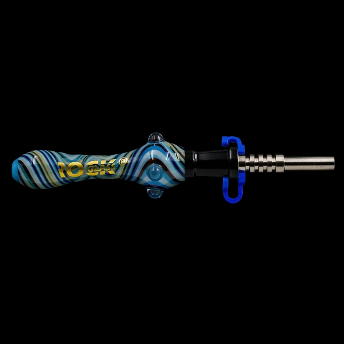 Rock Glass Chromatic Core 14mm Rock Glass Nectar Collector