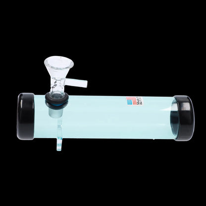 JM Plastics Smokey with Glass Bowl Acrylic Steam Roller