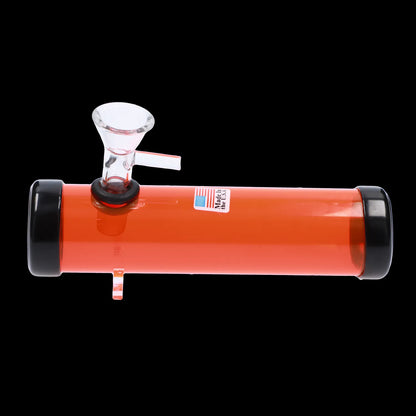 JM Plastics Smokey with Glass Bowl Acrylic Steam Roller