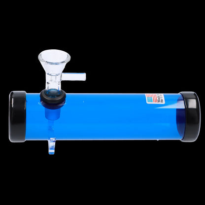 JM Plastics Smokey with Glass Bowl Acrylic Steam Roller