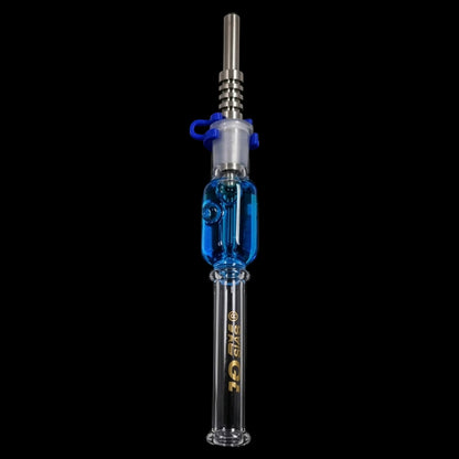 Rock Glass Liquid Lava Collector 14mm Rock Glass Freezable Glycerine Straw
