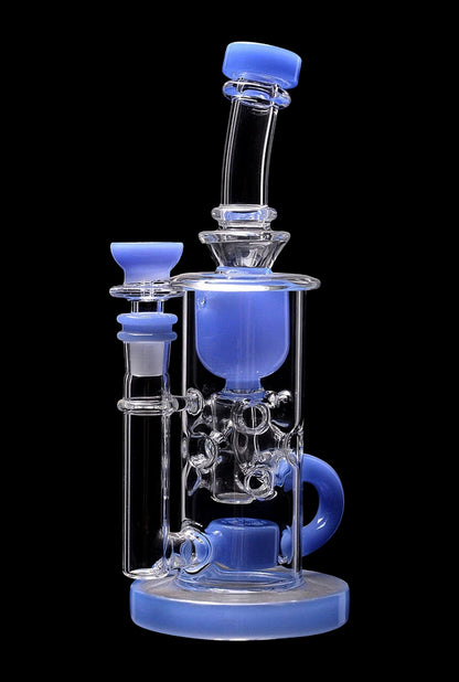 Calibear Cascade Flower Of Life Klein Recycler Dab Rig