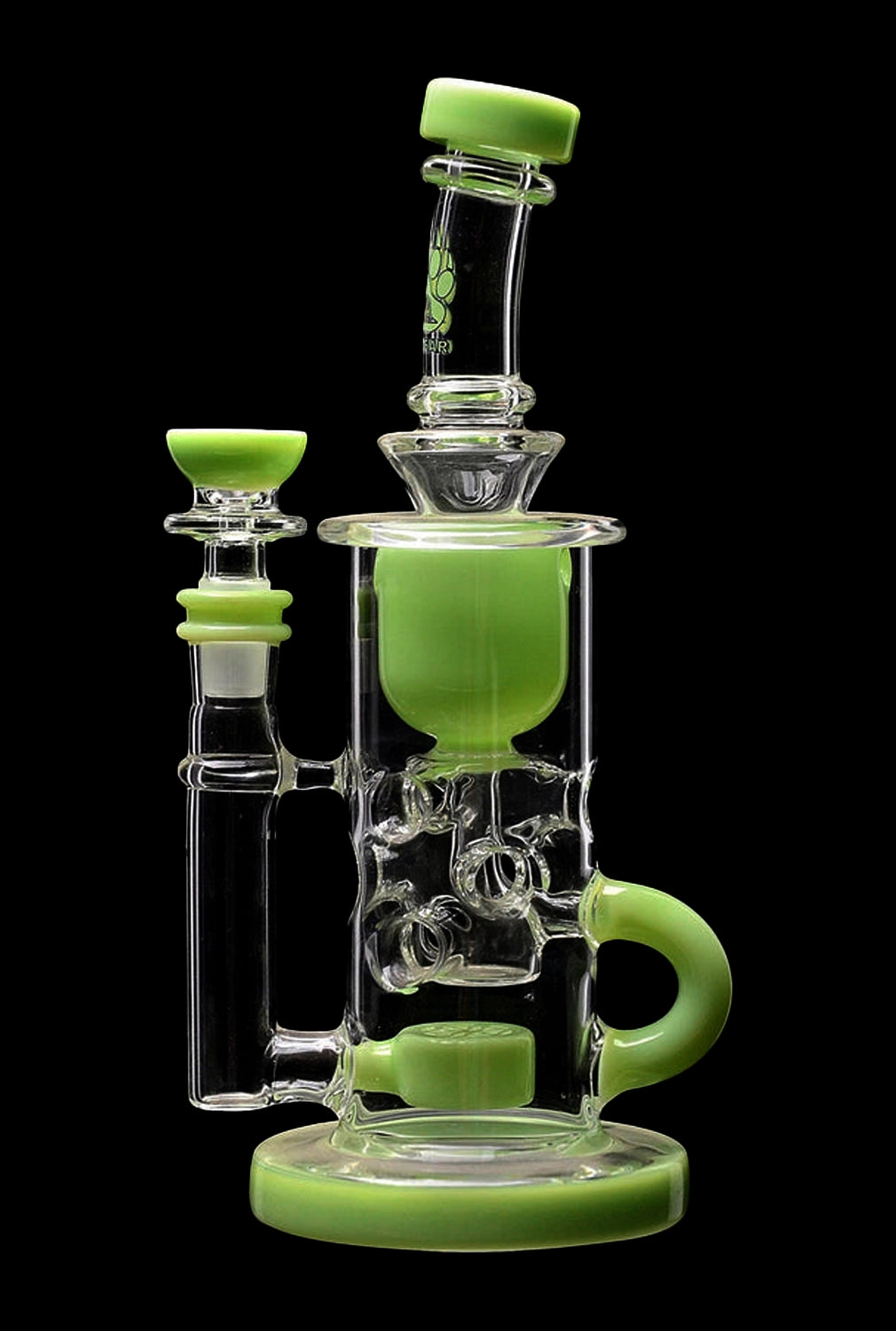 Calibear Cascade Flower Of Life Klein Recycler Dab Rig
