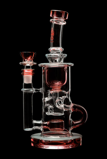 Calibear Cascade Flower Of Life Klein Recycler Dab Rig