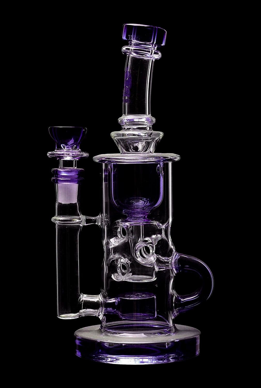 Calibear Cascade Flower Of Life Klein Recycler Dab Rig