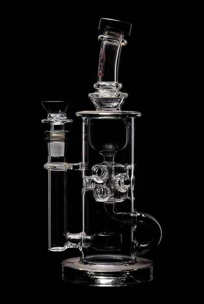 Calibear Cascade Flower Of Life Klein Recycler Dab Rig